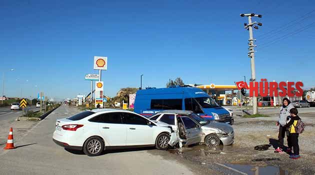 Manavgat’ta trafik kazası: 1 yaralı