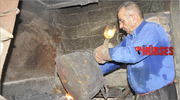 Manavgat'ın son kalaycısı Ramazan usta