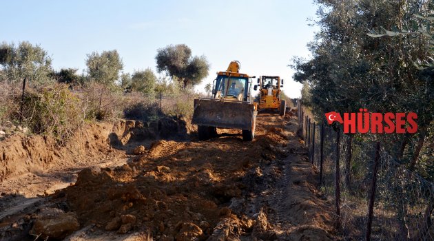 MANAVGAT'TA 6 MAHALLEYE İMAR YOLU