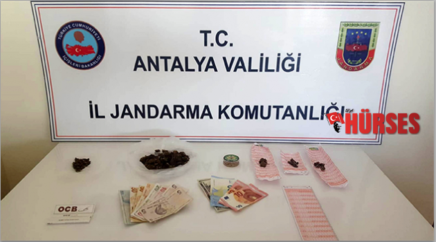Manavgat'ta uyuşturucu operasyonu yapıldı