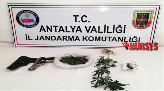Manavgat'ta uyuşturucu operasyonu