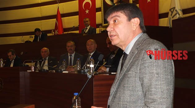 Menderes Türel, ATSO’da  muhalefeti eleştirdi