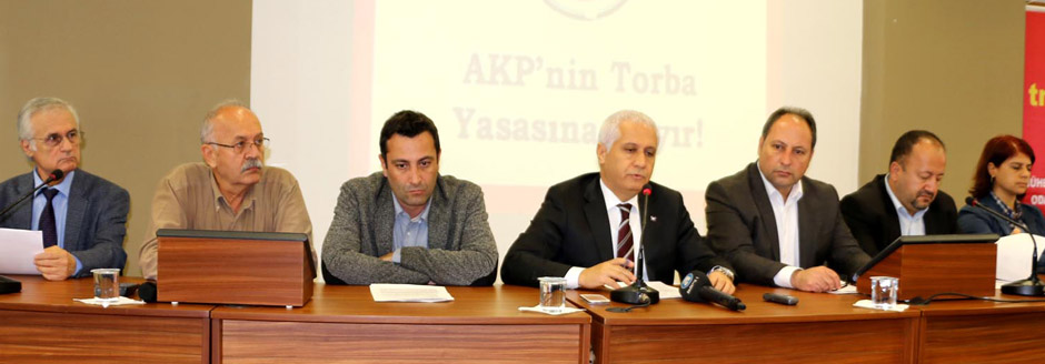 Meslek Odalarından Torba Yasa Tepkisi