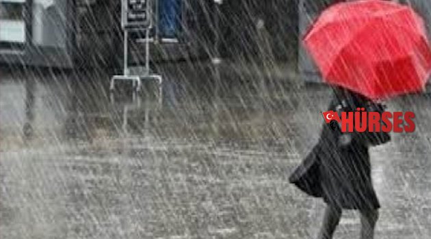 METEOROLOJİ YAĞIŞ UYARISI YAPTI