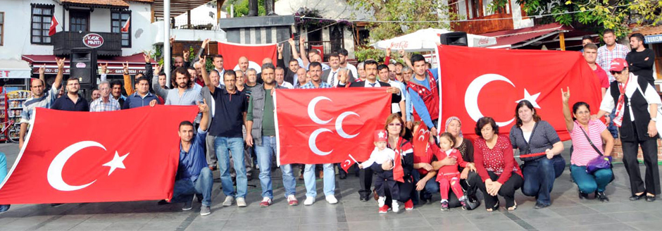 Mhp&#8217;den Protesto Yürüyüşü