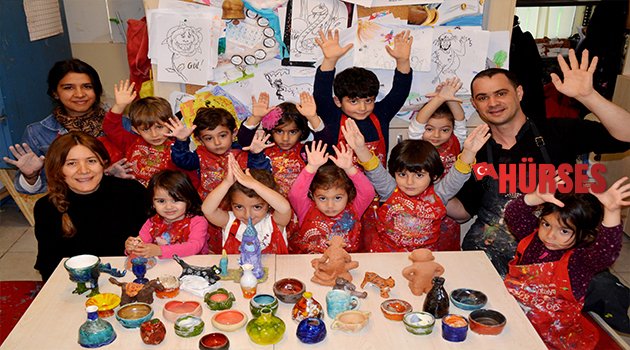 MİNİK ELLERDEN BÜYÜLÜ ŞEKİLLER