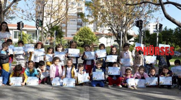 MİNİKLER TRAFİK EĞİTİMİ ALDI