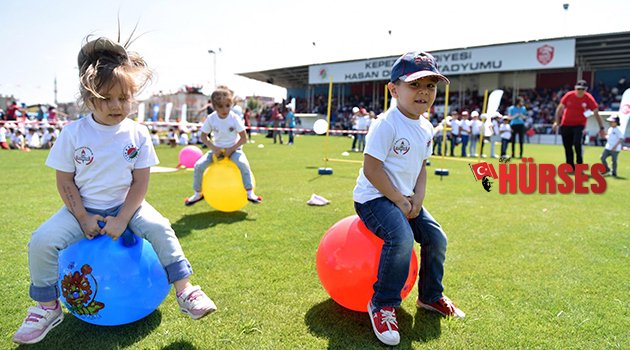 MİNİKLERE ÖZEL SPOR ŞENLİĞİ