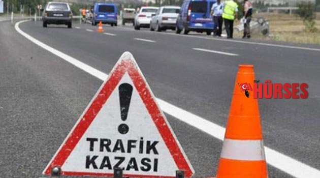Motosiklet kazası baba ve kızı ayırdı