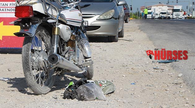 Motosiklet yayaya çarptı: 1’i ağır 3 yaralı