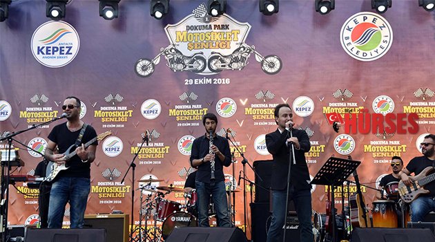 MOTOSİKLETLİLER KEPEZ'DE BULUŞTU