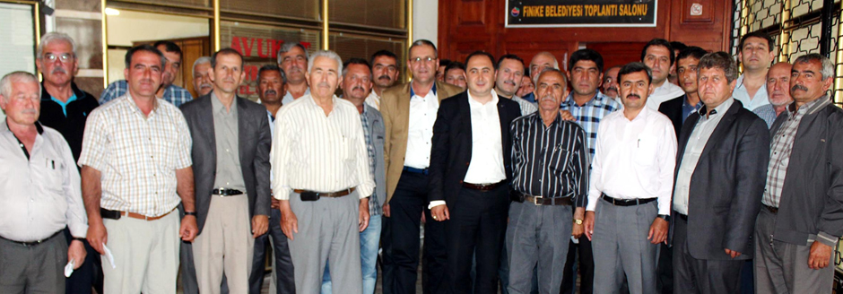 Muhtarların Sorunlarını Dinledi