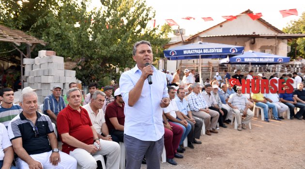MURATPAŞA BARIŞ'A MEVLİT OKUTTU