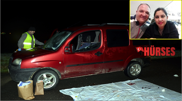 Nişanlı çift, silahlı saldırıda öldü