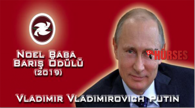 Noel Baba Barış Ödülü Putin'e verildi
