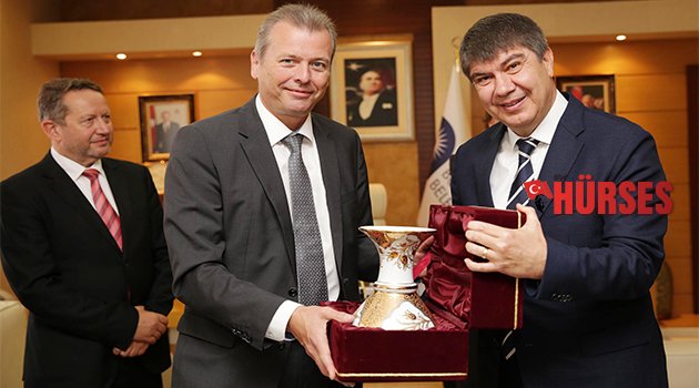 NÜRNBERG BELEDİYE BAŞKANI'NDAN BÜYÜKŞEHİR'E ZİYARET
