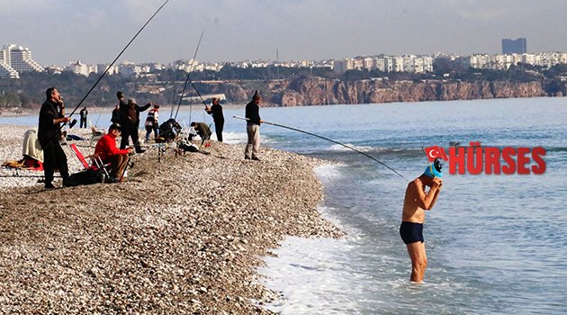 Ocak ayında deniz keyfi