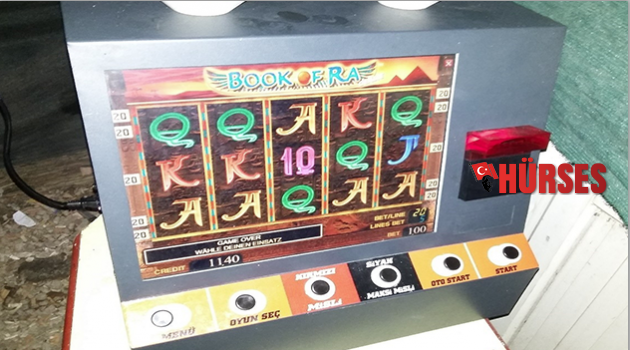 Odunluk görünümlü kumarhane