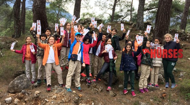 ÖĞRENCİLER KEMER ORKİDESİYLE BULUŞTU