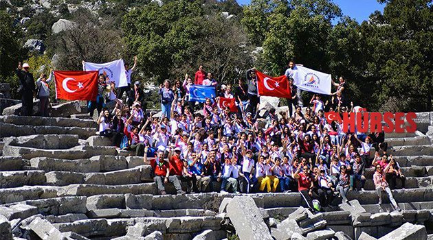 Öğrenciler Termessos’u gezdi