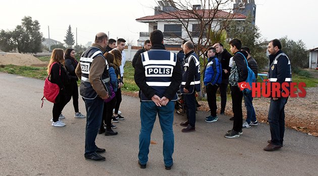 Okul çevreleri denetlendi