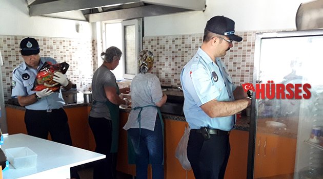 OKUL KANTİNLERİNE GIDA DENETİMİ