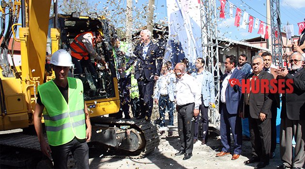 ORMANA'YA KANALİZASYON TEMELİ ATILDI