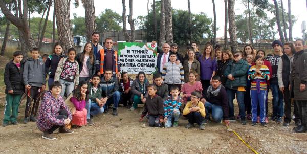 Özel Çocuklar Fidan Dikti
