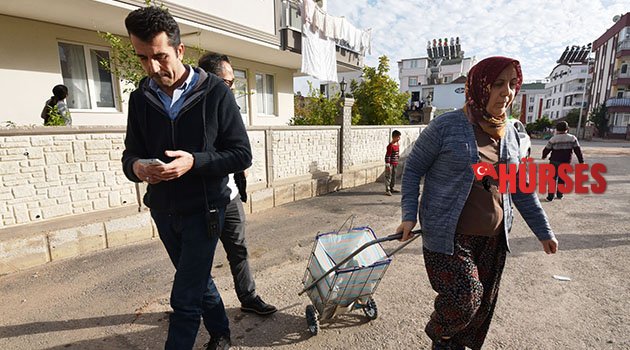 Pazara giden kadına kapkaç şoku