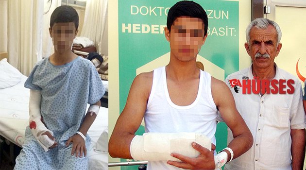 POLIS KURŞUNUYLA KOLUNDAN YARALANDI