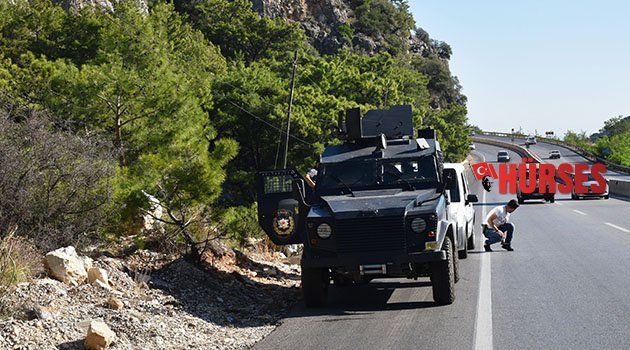 Polis ormanda şüpheli aradı