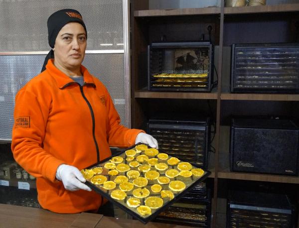Portakal Kurutulmuş Meyve Pazarında