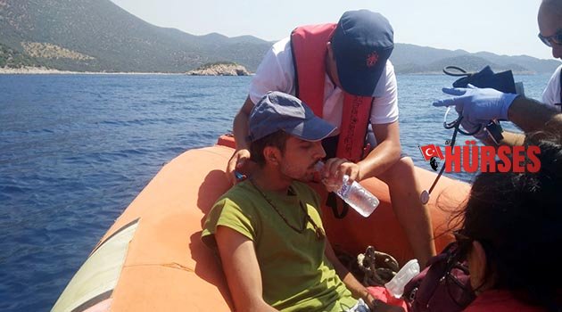 Rahatsızlanan tatilciye acil müdahale