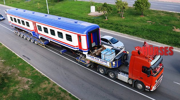Raydan önce tren geldi