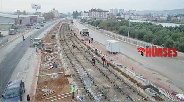 Raylı sistemde kaynak çalışmaları başladı