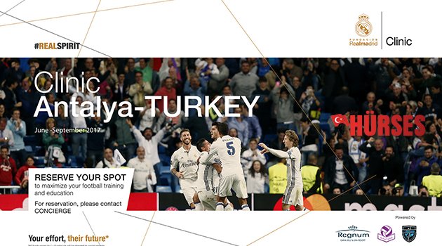 REAL MADRİD, SERİK'TE