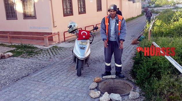 RÖGAR KAPAKLARI ÇALINDI