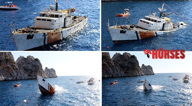Sahil güvenlik gemisi turizme hizmet edecek