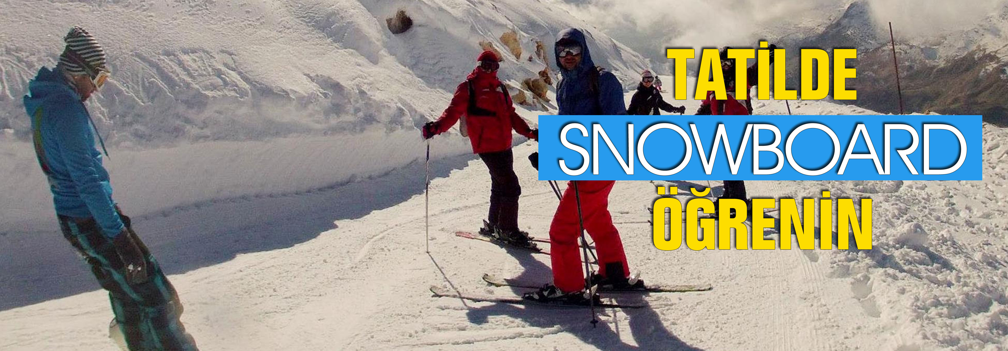 Saklıkent&#8217;te Kayak Ve Snowboard Eğitimi Ücretsiz