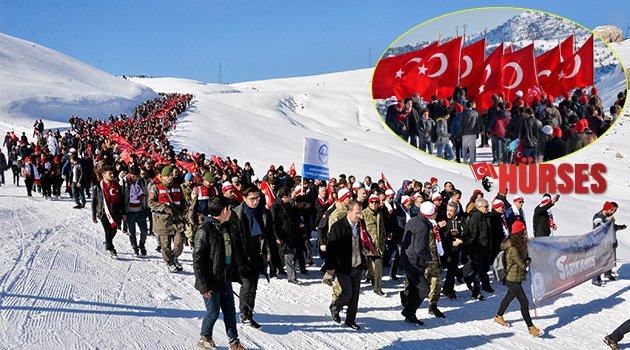 Saklıkent'te yürüyüş