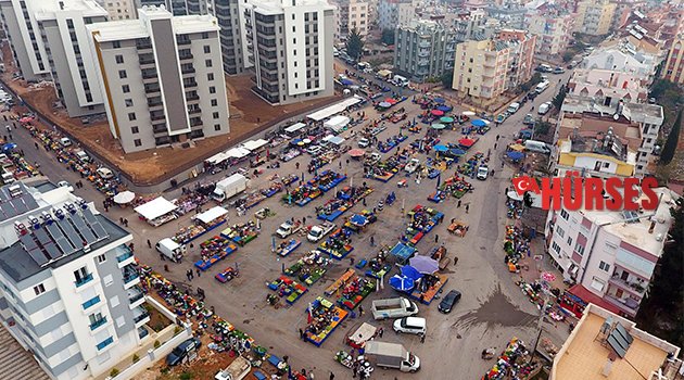 SALI PAZARI YENİ YERİNDE