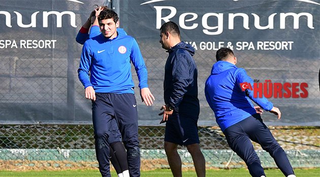 SALİH DURSUN, ANTALYASPOR ANTRENMANINDA