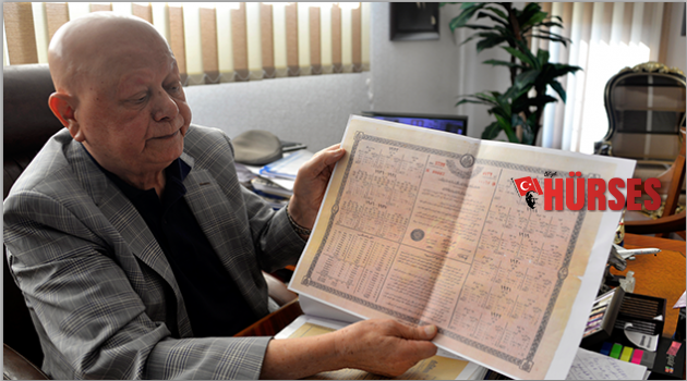 Sandıktan 100 yıllık Osmanlı tahvili çıktı
