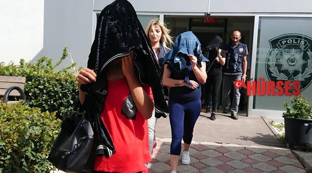 Saunalara fuhuş baskını