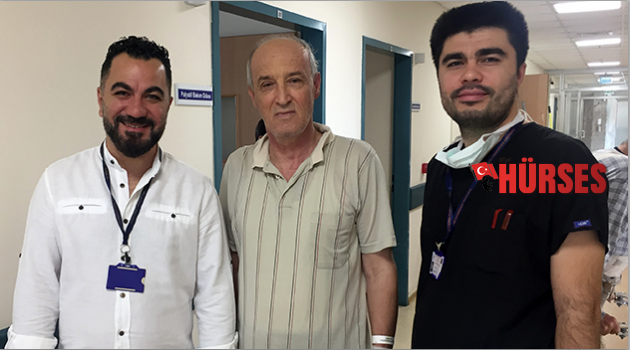 Sedyeyle geldi  yürüyerek çıktı