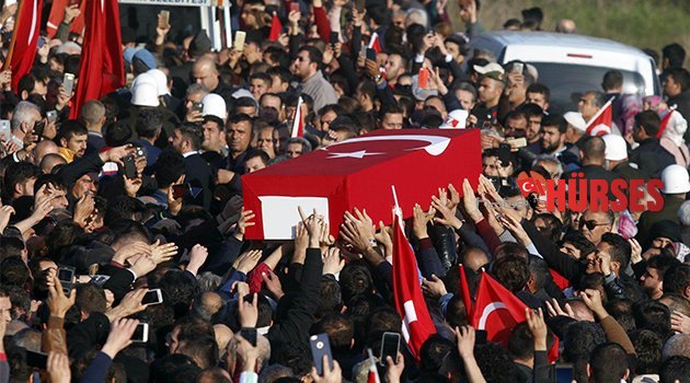Şehidimizi uğurladık