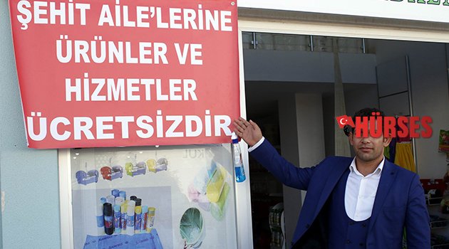 Şehit ailelerine ücretsiz