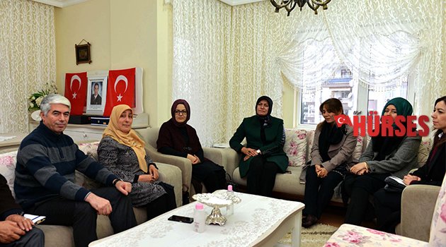 ŞEHİT AİLELERİNE ZİYARET