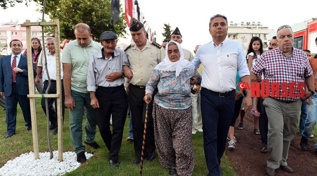 ŞEHİT BARIŞ'IN PARKI BARIŞ GÜNÜ'NDE AÇILDI