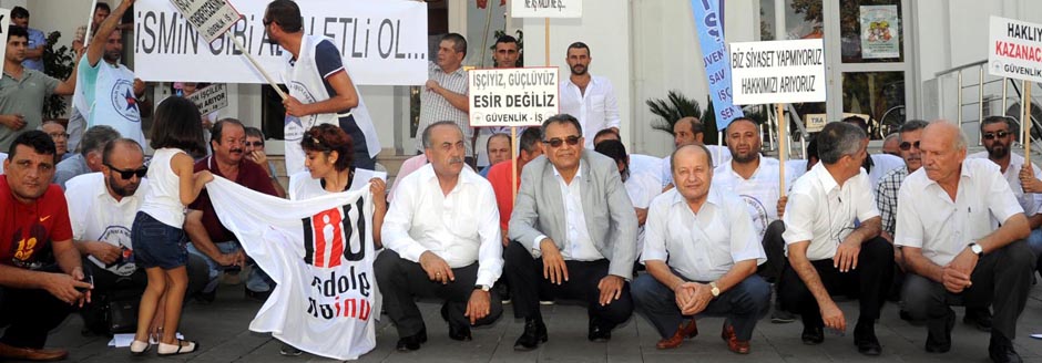 Sendikalı İşçiler Eylemde